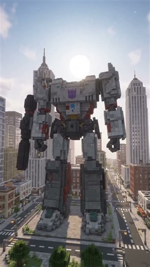 #minecraft #minecraftbuilding #マイクラ #megatron #transformers