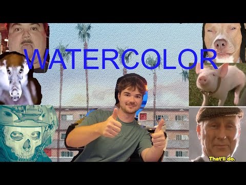 WATERCOLOR PAINTING EVERYDAY OF MY LIFE (Edward Hopper Technique)