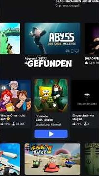 Die Top 3 Roblox Games🥇 die man noch zocken kann😌