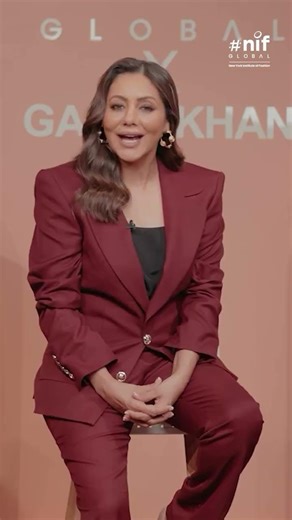 Celebrity Mentor Gauri Khan Talks About NIF Global | Design, Vision & Industry Insight