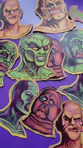 The Unloved Ones Goosebumps 90s Halloween Masks 🎃 #shorts #halloween #goosebumps #90s #horror #dark