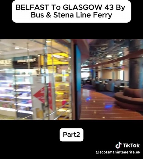 Traveling from Belfast to Glasgow by Bus and Ferry