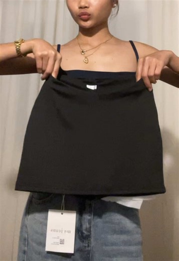 Comfy Mini Skirt with Built-In Shorts for Effortless Style