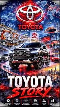 The story of Toyota 🚗 Top automobile engineering 🚗
