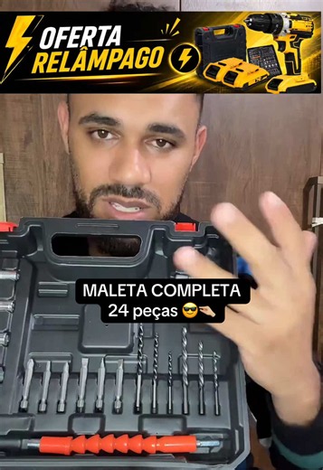 OFERTA RELÂMPAGO SUPER POTENTE ESSA FERRAMENTA 3 em 1 😎🤏🏼 #ferramenta #homens #superpotente #tiktokshopbr66 #maletacompleta