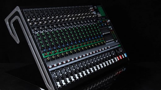 Biner DX16C Professional Audio Mixer Built-in DSP Reverb Effect Digital 16 Channel Music DJ Audio Console