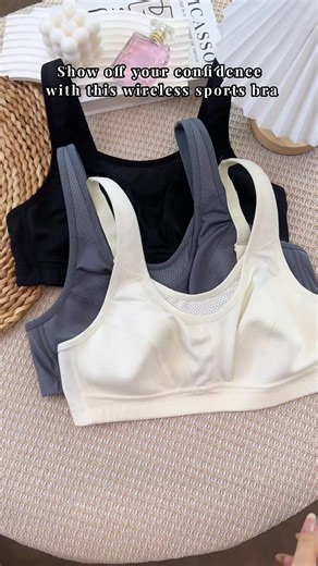 Breathable underwireless underwear, the first choice for sports, will not be bound💕#wingslove #WeeklyDeals #easterideas #plussizefashion #wirelessbra