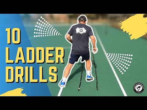 10 Agility Ladder Drills For Tennis Players.