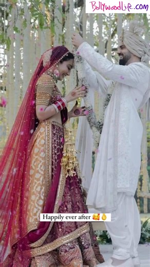 2.8K views · 35 reactions | First Glimpses of Surbhi Jyoti & Sumit Suri's Dreamy Wedding Moments Go Viral. Congratulations to the newlywed couple! | BollywoodLife.Com | Facebook