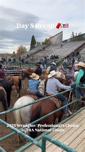Day 5 Recap! 🇺🇸 The 2025 Wrangler / Professional’s Choice ACTRA Finals is brining the heat! Day 5 was full of great competition that kept us all on the edge of our seat! Two lucky ACTRA members got to take home the California Custom Polaris Rangers and even took them for a test drive last night! This Finals just keeps getting better and better! | ACTRA - American Cowboys Team Roping Association