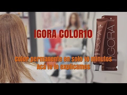 Color in 10 minutes Igora color 10 by #Schwarzkopf fast and spectacular color step by step explained