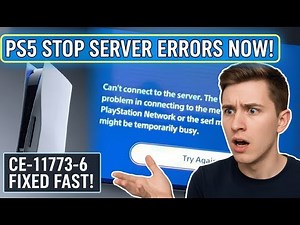 PS5 CE-11773-6 Error Fix | Fast Solution for PS5 Server Connection Issues