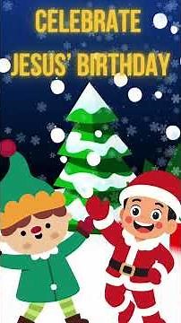 CELEBRATE JESUS' BIRTHDAY 🎄✨ Fun Kids Christian Christmas Song | Praise & Worship