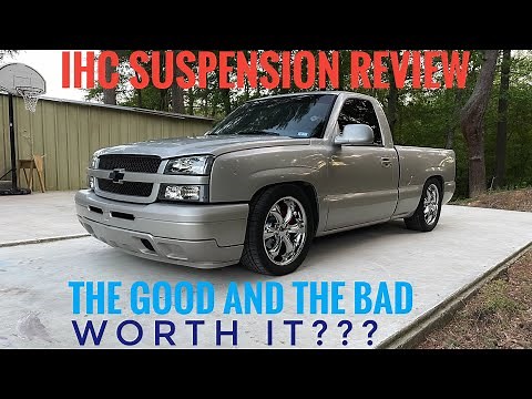 IHC Suspension REVIEW 4/6 Drop Chevy Silverado 1999-2006 THE GOOD AND THE BAD‼️