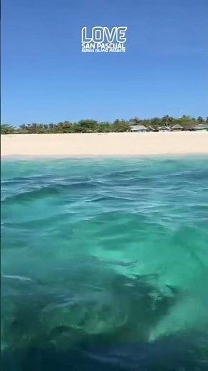 Sombrero Island in Burias San Pascual, Masbate Philippines