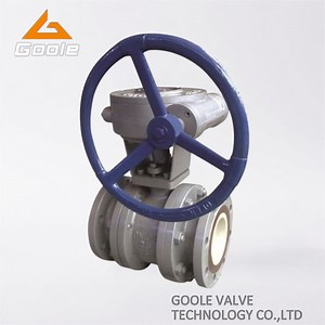 [Hot Item] Gear Operated Ceramic Lined Floating Ball Valve