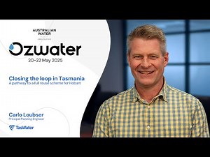 Carlo Loubser | TasWater at OzWater 2025