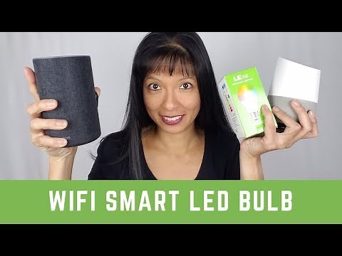 LE Wifi Smart LED Bulb Setup with Alexa and Google Home