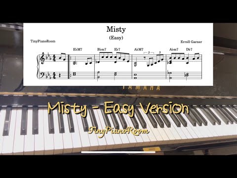[TinyPianoRoom] Misty Easy Version (Sheet Music)