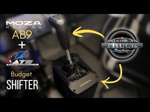 Moza AB9 With ATS Accessories Budget Shifter Review
