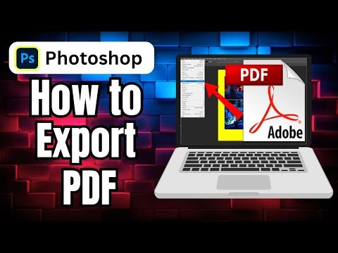 How to Export PDF in Photoshop (Full Guide)