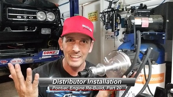 Pontiac V8 Rebuild, Part 20 How to install a distributor for a roller cam
