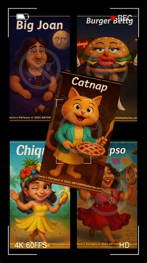 Hump Day just turned into neon pop heaven. 🔥 We’re lighting up the TikTok template with pure energy, 35 PaToons gals in full animated glory, vibing to that unstoppable Dua Lipa groove. Glitter, rhythm, attitude, and color exploding across the ART2000Galleries universe. It’s not just a trend—it’s a takeover. Pop meets pixels. Style meets swagger. And the girls? They came to dance. #DuaLipaVibes #PaToonsPower #HumpDayHeat #ART2000Galleries #NeonPopEnergy