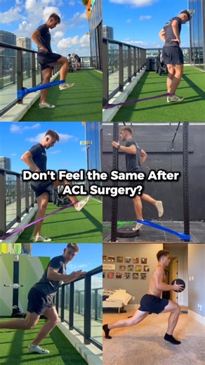 Matthew Maloney | Knee Recovery on Instagram: "Don’t feel the same after ACL surgery? Try this: A lot of people coming back from an ACL tear make the same mistake They only train the knee and the muscles right around it. Quads. Hamstrings. Some balance work. And then they wonder why they still don’t feel athletic, explosive, or confident. After 3 ACL surgeries, I started learning something that changed everything: You don’t bulletproof your knees by training your knees. You bulletproof your knee