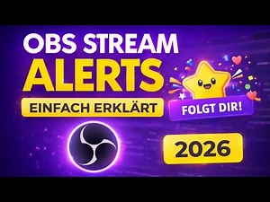 How to set up Twitch Alerts in OBS in 5 minutes 🚨 Simply explained 2026
