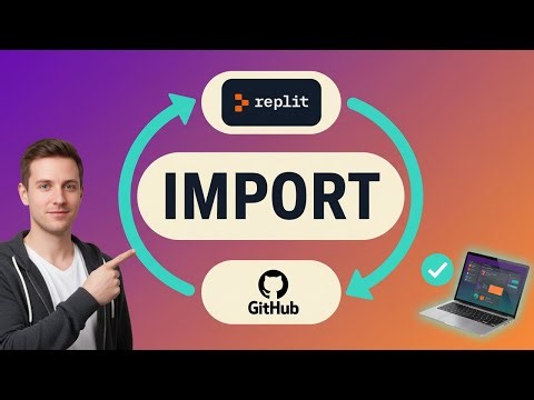 How to IMPORT a GITHUB REPOSITORY into Replit (Step by Step) 2025