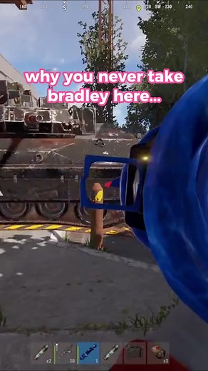 The Dangers of Taking Bradley to Rust Launch Site