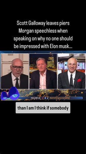 CULT on Instagram: "This is Scott Galloway speaking on piers Morgan show about Elon Musk and how he views Elon Musk different than others do based on morals over money… #money #cash #dollars #elon #musk #elonmusk #scottgalloway #scott #galloway #piers #morgan #piersmorgan #tesla #doge #america #american"