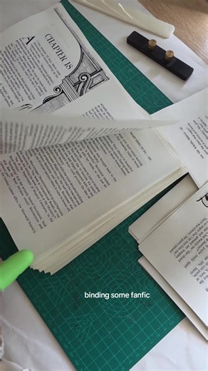 Book Binding Techniques for Draco Malfoy Fan Fiction