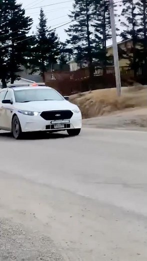 Bay St George RCMP responding code 3 in St. George’s #newfoundland #RCMPNL #fyp #rcmp