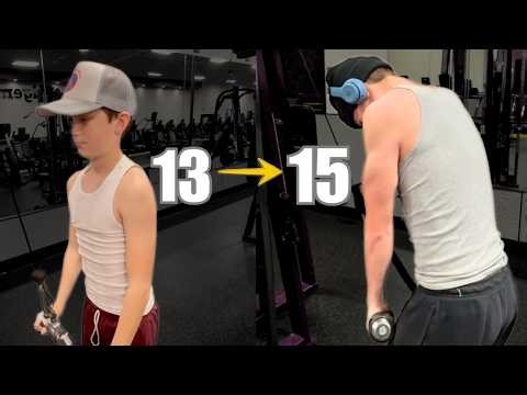15 Years Old 💪 2-Year Arm Transformation