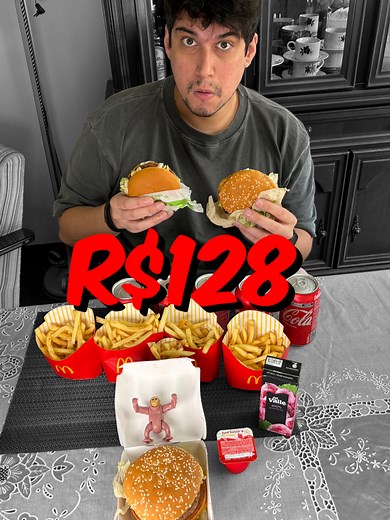 Experimentando o Combo mais Caro do McDonald's