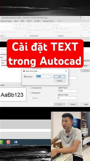 Cách tùy chỉnh Text Style trong AutoCAD | Hướng dẫn cơ bản đến nâng cao