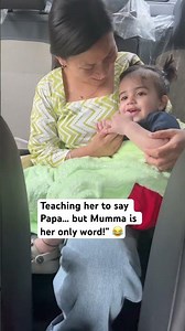 🤭Papa training failed… Mumma obsession continues!😂#viralshort#viralvideo#contentcreator#baby🙏🏻