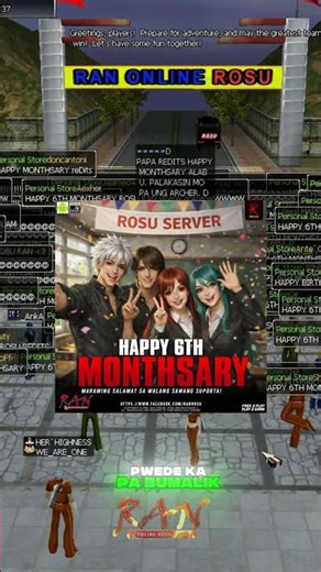 Maraming salamat Rosunatics. #redits #rosuran #8thmonthsary