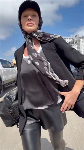 Transform black & white outfit with trending layering and mixed textures