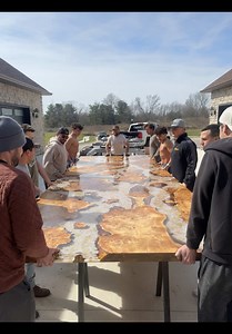 Epic 16' Epoxy Table Installation Complete!