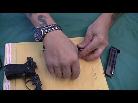 Beretta Mod 81 Field Strip Disassembly