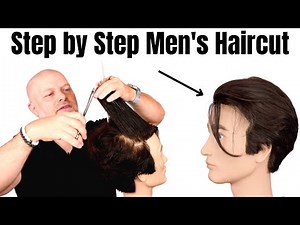 How to Cut and Layer Men’s Hair with Scissors - TheSalonGuy