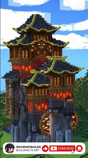 Minecraft Cyberpunk Factory - Like, and Subscribe for more!