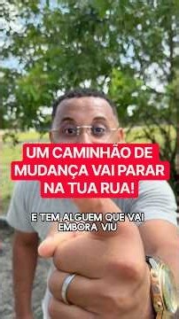 Um caminhão de mudança vai parar na tua rua!