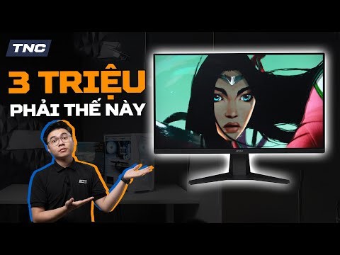 MSI G255F - Hơn 3 triệu có ngay 180Hz- 99% sRGB thì có phù hợp cho game thủ???