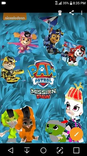 Paw patrol mission paw dvd
