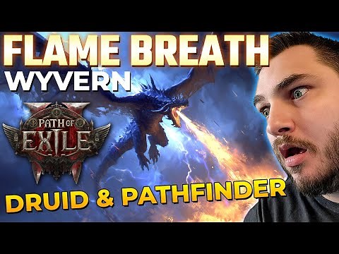 Path of Exile 2 - FLAME BREATH Wyvern Build! Druid/Pathfinder