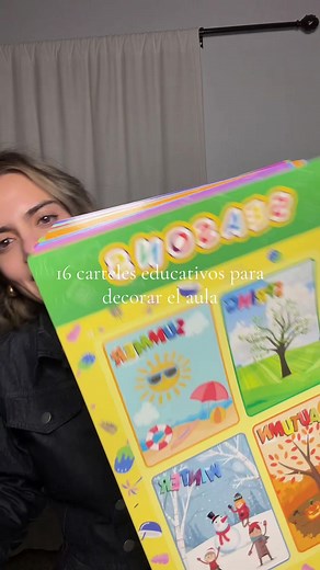 16 carteles educativos para decorar el aula: carteles educativos coloridos para niños de 1 a 3 años, póster de aprendizaje para niños de 3 a 5 años, artículos imprescindibles para el aula de jardín de infantes y preescolar.
