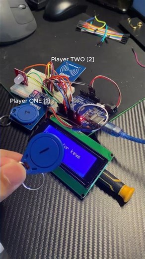 Multiple RFID reader on single Arduino Uno board! #shorts